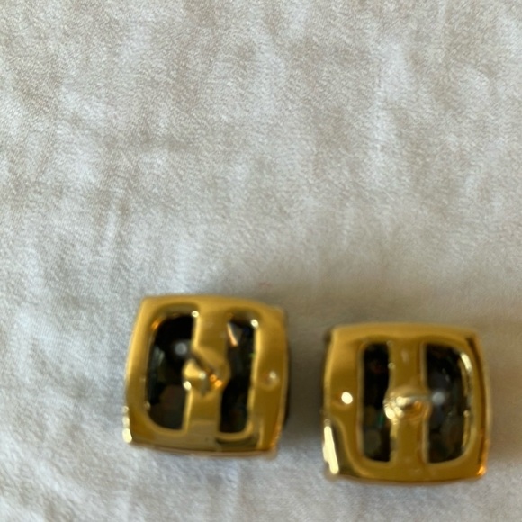 Kate Spade: Iridescent Stud Earrings- Gold Tone - Picture 5 of 10